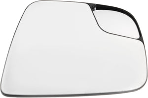 NV200 13-14 MIRROR GLASS LH, Non-Heated, w/ Backing Plate, S Model