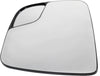 NV200 13-14 MIRROR GLASS LH, Non-Heated, w/ Backing Plate, S Model