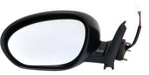 JUKE 12-14 MIRROR LH, Power, Manual Folding, Heated, Paintable, w/o BSD, Memory, Puddle Light, and Signal Light