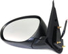 JUKE 12-14 MIRROR LH, Power, Manual Folding, Heated, Paintable, w/o BSD, Memory, Puddle Light, and Signal Light
