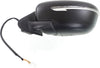 JUKE 15-17 MIRROR LH, Power, Manual Folding, Non-Heated, Paintable, w/ Auto Dimming and Signal Light, w/o Side View Camera