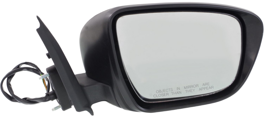 JUKE 15-17 MIRROR RH, Power, Manual Folding, Non-Heated, Paintable, w/ Auto Dimming and Signal Light, w/o Side View Camera