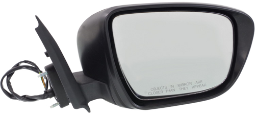 JUKE 15-17 MIRROR RH, Power, Manual Folding, Non-Heated, Paintable, w/ Auto Dimming and Signal Light, w/o Side View Camera