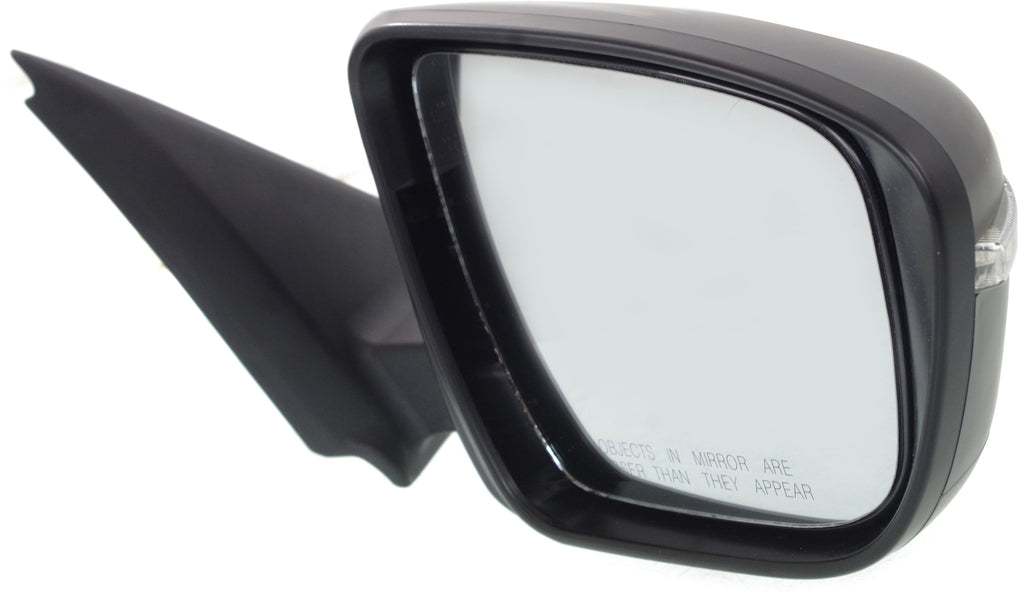 JUKE 15-17 MIRROR RH, Power, Manual Folding, Non-Heated, Paintable, w/ Auto Dimming and Signal Light, w/o Side View Camera