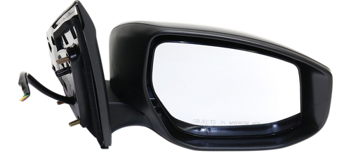 SENTRA 13-19 MIRROR RH, Power, Manual Folding, Non-Heated, Paintable, w/ Signal Light