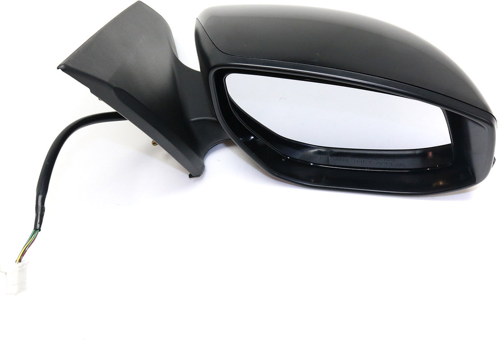 SENTRA 13-19 MIRROR RH, Power, Manual Folding, Non-Heated, Paintable, w/ Signal Light
