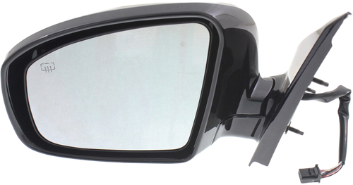 PATHFINDER 13-17 MIRROR LH, Power, Manual Folding, Heated, Paintable, w/o Around View Monitor, SL Model, (Exc. Hybrid Model)
