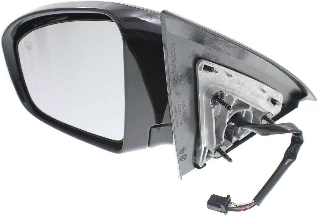 PATHFINDER 13-17 MIRROR LH, Power, Manual Folding, Heated, Paintable, w/o Around View Monitor, SL Model, (Exc. Hybrid Model)