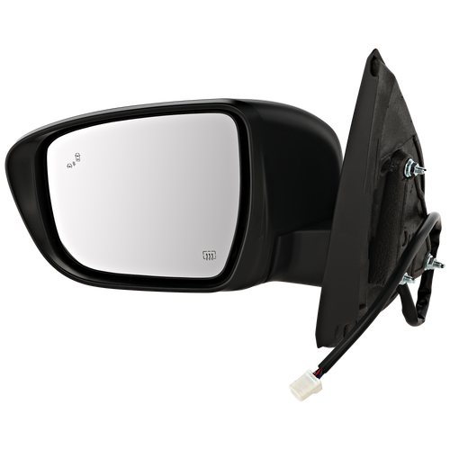 FRONTIER 22-22 MIRROR LH, Power, Manual Folding, Heated, Paintable, w/ BSD, Turn Signal Light, w/o Memory, Puddle Light, Auto-Dimming, Crew/Extended Cab
