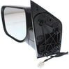 TITAN 11-15 MIRROR LH, Power, Manual Folding, Non-Heated, Chrome, w/o Towing Package, SV Model