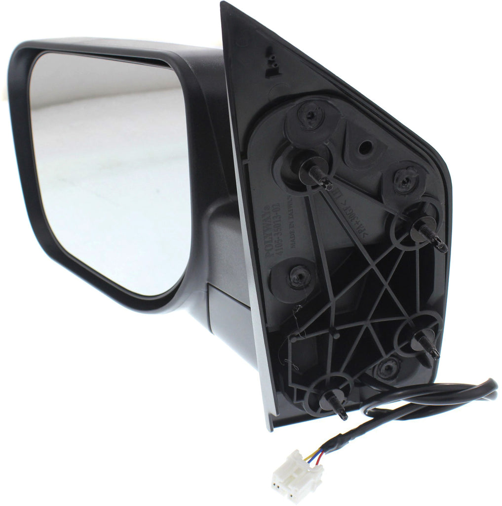 TITAN 11-15 MIRROR LH, Power, Manual Folding, Non-Heated, Chrome, w/o Towing Package, SV Model