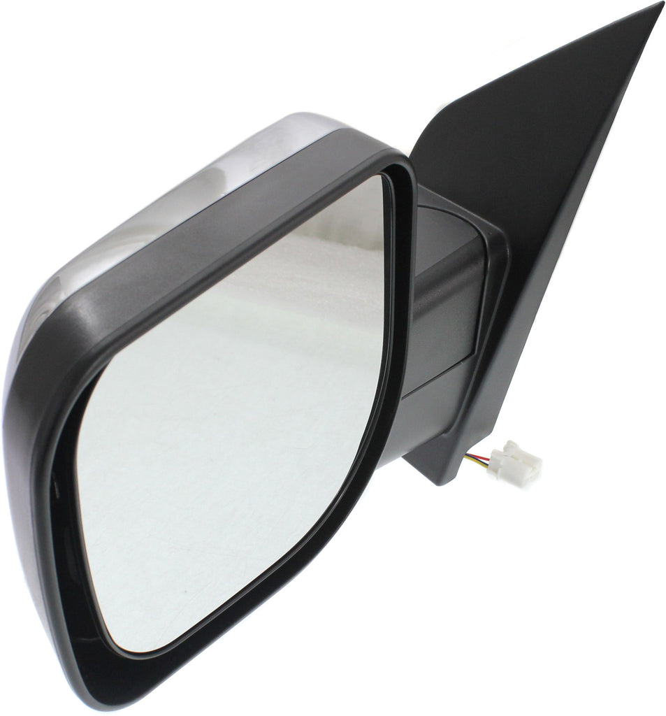 TITAN 11-15 MIRROR LH, Power, Manual Folding, Non-Heated, Chrome, w/o Towing Package, SV Model