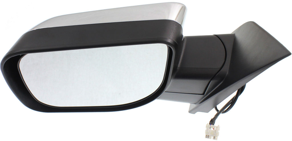 TITAN 11-15 MIRROR LH, Power, Manual Folding, Non-Heated, Chrome, w/o Towing Package, SV Model