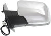 TITAN 11-15 MIRROR LH, Power, Manual Folding, Non-Heated, Chrome, w/o Towing Package, SV Model