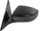 MAXIMA 16-20 MIRROR LH, Power, Manual Folding, Non-Heated, Textured, w/o Signal Light, S Model