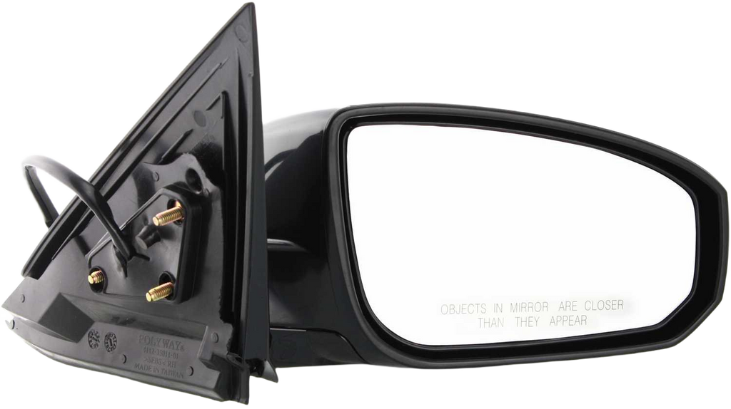 MAXIMA 04-05 MIRROR RH, Power, Manual Folding, Heated, Paintable, w/o Memory