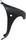 G20 99-02 FRONT FENDER RH, Primed