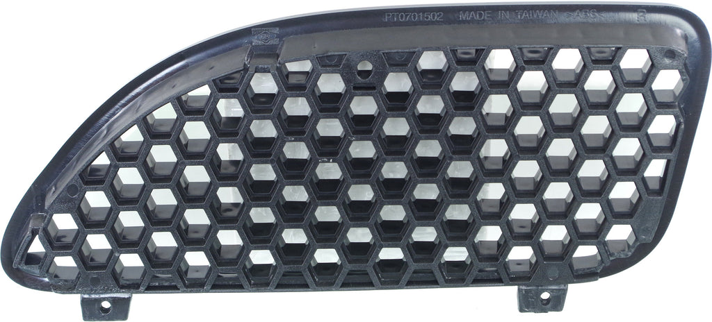GRAND AM 02-05 GRILLE RH, Black Shell and Insert, SE Model