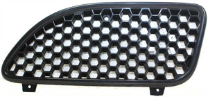 GRAND AM 02-05 GRILLE LH, Black Shell and Insert, SE Model