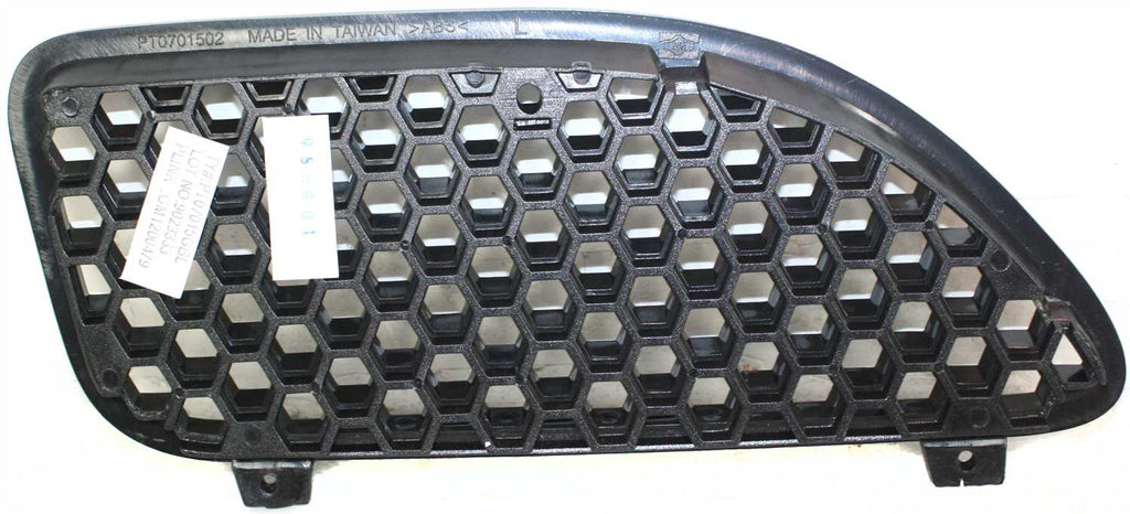 GRAND AM 02-05 GRILLE LH, Black Shell and Insert, SE Model