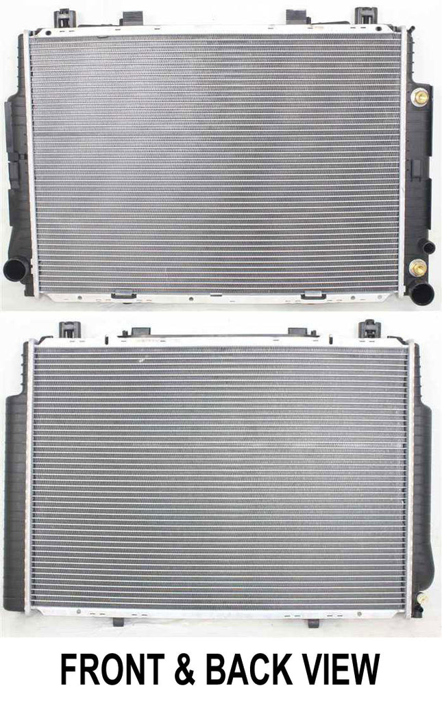 S420/S500 94-99 RADIATOR, SEDAN/COUPE 8cyl W140