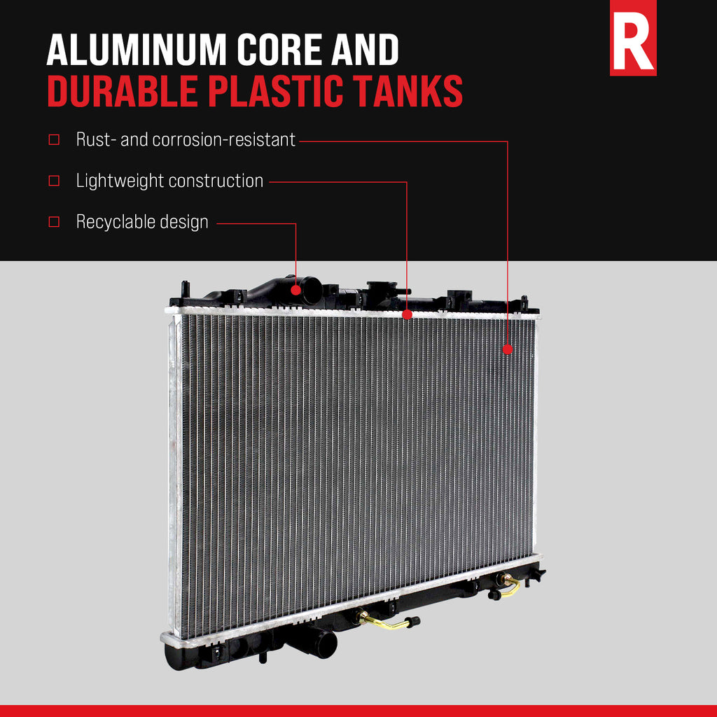 A3/S3 15-20/ARTEON 19-23 RADIATOR, 1.8L/2.0L