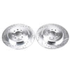 Drilled & Slotted Rotor; Pair