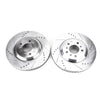 Drilled & Slotted Rotor; Pair
