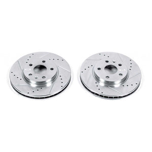 Drilled & Slotted Rotor; Pair