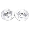 Drilled & Slotted Rotor; Pair