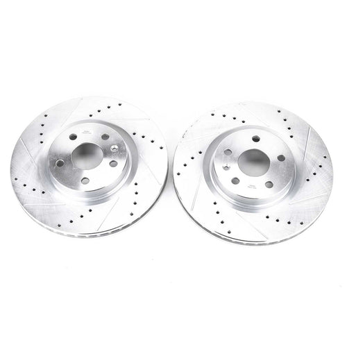 Drilled & Slotted Rotor; Pair