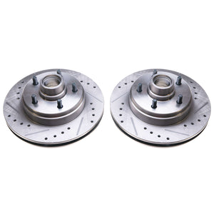 DRILLEDSLOTTED ROTOR PAIR