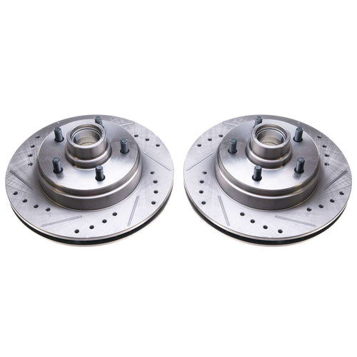 DRILLEDSLOTTED ROTOR PAIR