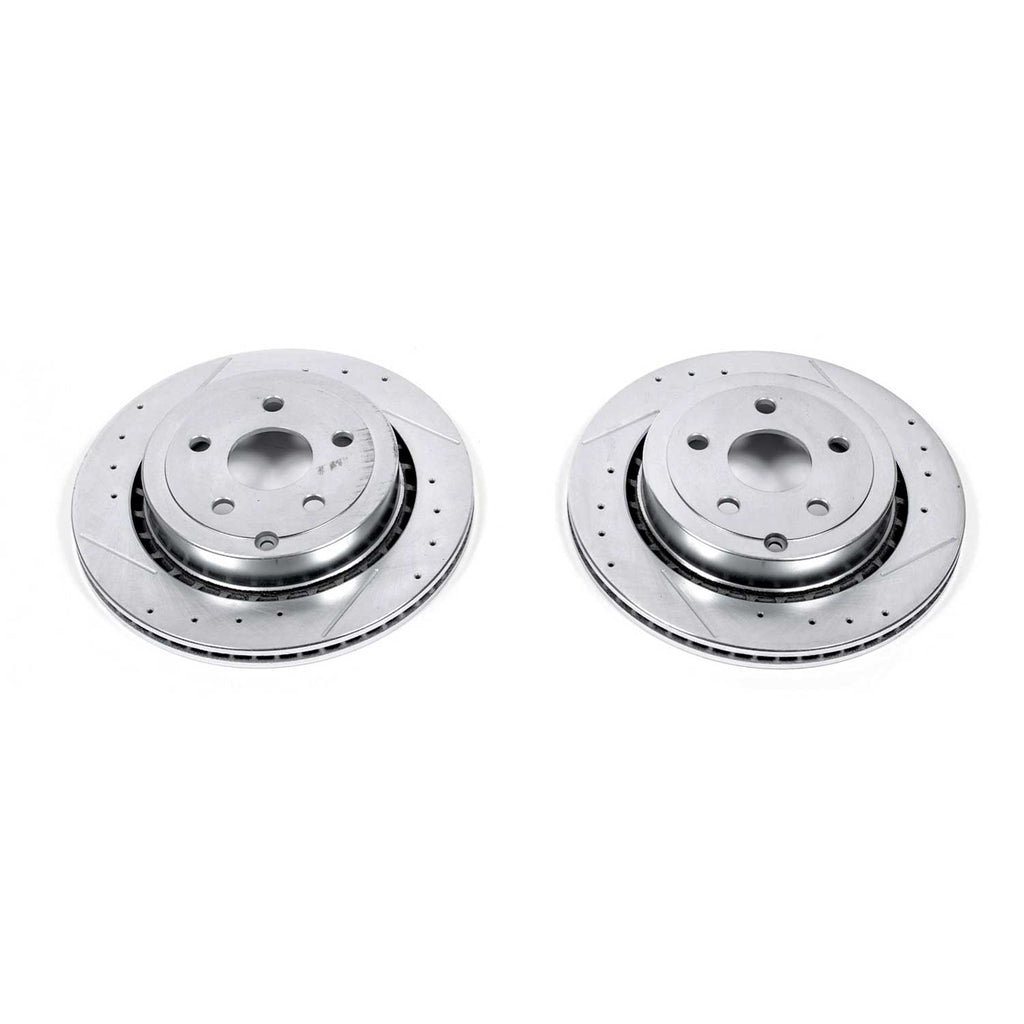 Drilled & Slotted Rotor; Pair