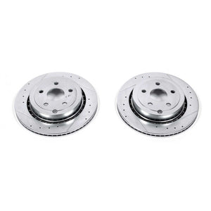 Drilled & Slotted Rotor; Pair