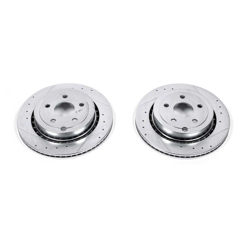 Drilled & Slotted Rotor; Pair