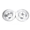 Drilled & Slotted Rotor; Pair
