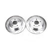 Drilled & Slotted Rotor; Pair