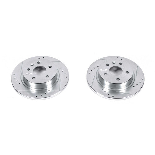 Drilled & Slotted Rotor; Pair