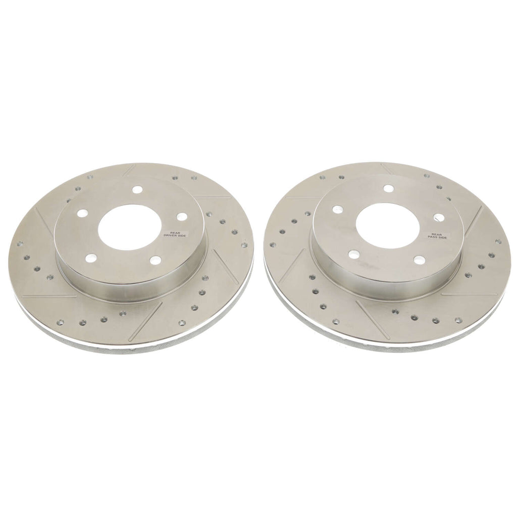DRILLEDSLOTTED ROTOR PAIR