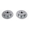 Drilled & Slotted Rotor; Pair
