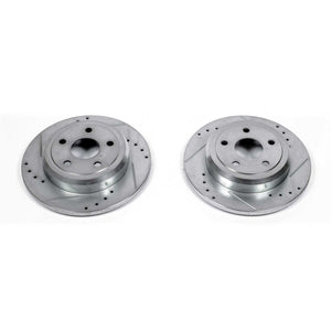 Drilled & Slotted Rotor; Pair