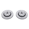 Drilled & Slotted Rotor; Pair