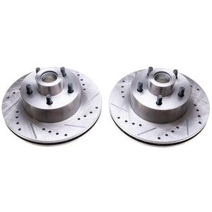 DRILLEDSLOTTED ROTOR PAIR