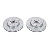 Drilled & Slotted Rotor; Pair