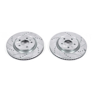 Drilled & Slotted Rotor; Pair