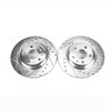 Drilled & Slotted Rotor; Pair