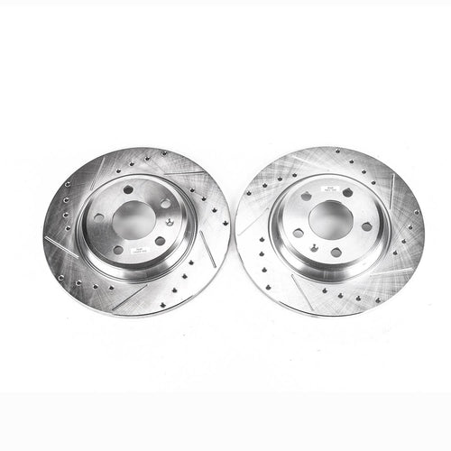 Drilled & Slotted Rotor; Pair