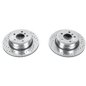 Drilled & Slotted Rotor; Pair