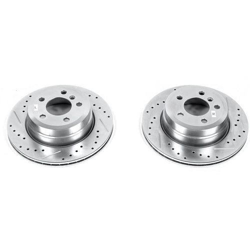 Drilled & Slotted Rotor; Pair